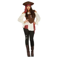 De Syv Have Pirat Dame Kostume