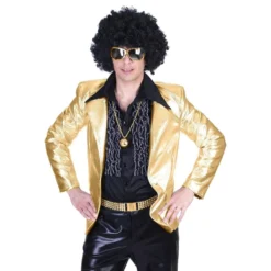 Disco Fever Jakke Guld