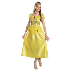 Disney Belle Kjole Kostume