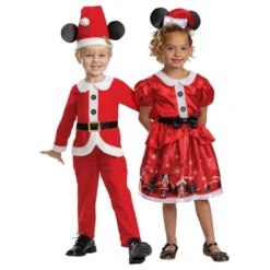 Disney Mickey Mouse Julemand Børnekostume