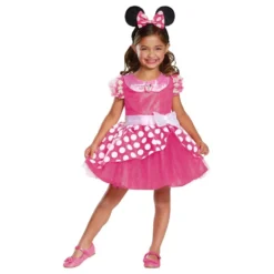 Disney Minnie Mouse Deluxe Børnekostume