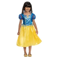 Disney Snehvide Kjole Klassisk Børnekostume
