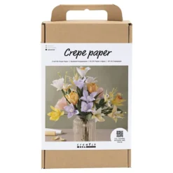DIY Kit Crepepapir Blomster
