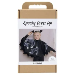 DIY Kit Halloweendragt til Børn Flagermus