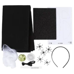 DIY Kit Halloweendragt til Børn Flagermus