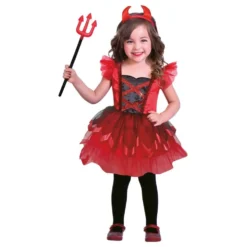 Djævel Kjole Baby Kostume