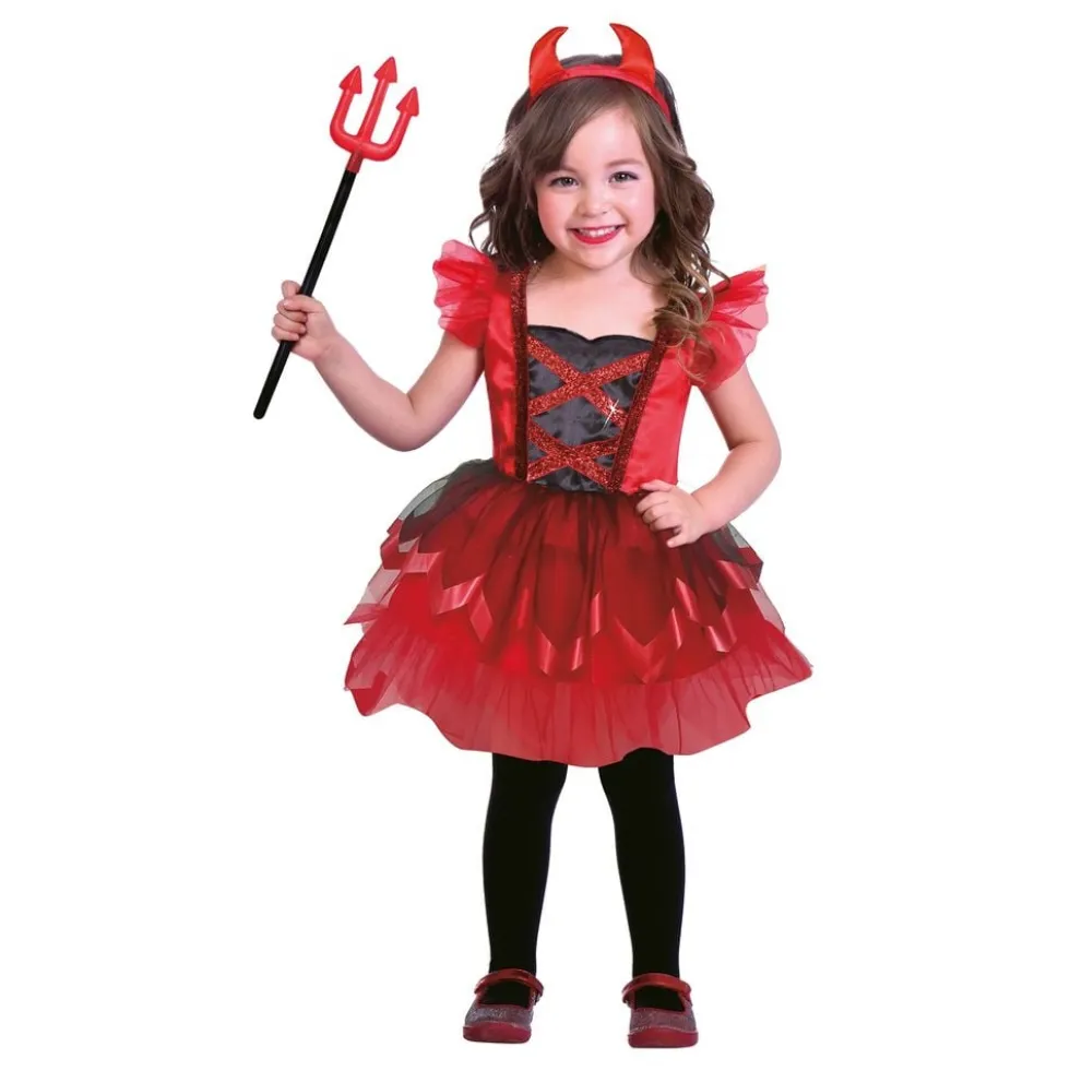 Djævel Kjole Baby Kostume
