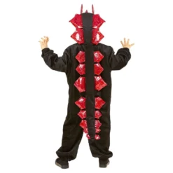 Drage Sort Børnekostume