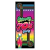 Dørdekoration Groovy 70's