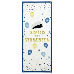 Dørdekoration Tillykke til Studenten