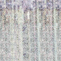 Dørforhæng Sølv Holografisk