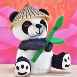 Efterabende Panda med Bambus