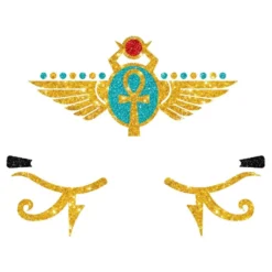 Egyptisk Farao Selvklæbende Makeup