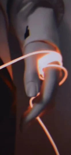 El Wire Batteridreven LED-kæde