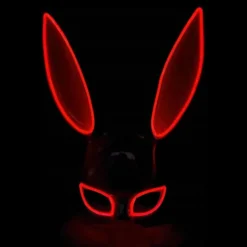 EL Wire Kanin LED Maske