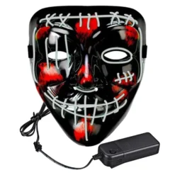 El Wire Purge 2 LED Maske