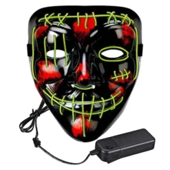 El Wire Purge 2 LED Maske