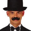 Engelsk Moustache Sort