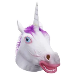 Enhjørning Latexmaske