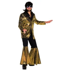 70'er Disco Kostume Guld Kostume Deluxe