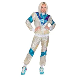 80'er Holographic Tracksuit Kostume