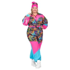 80'er Retro Skidragts Kostume