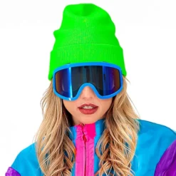 80'er Skibriller Blå