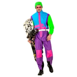 80'er Skidragt Neon Kostume