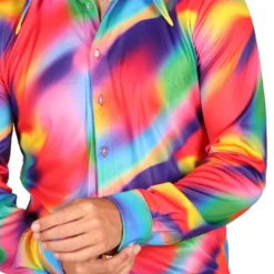 70'er Skjorte Neon Bomb