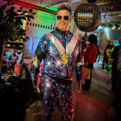 80'er Træningsdragt Disco