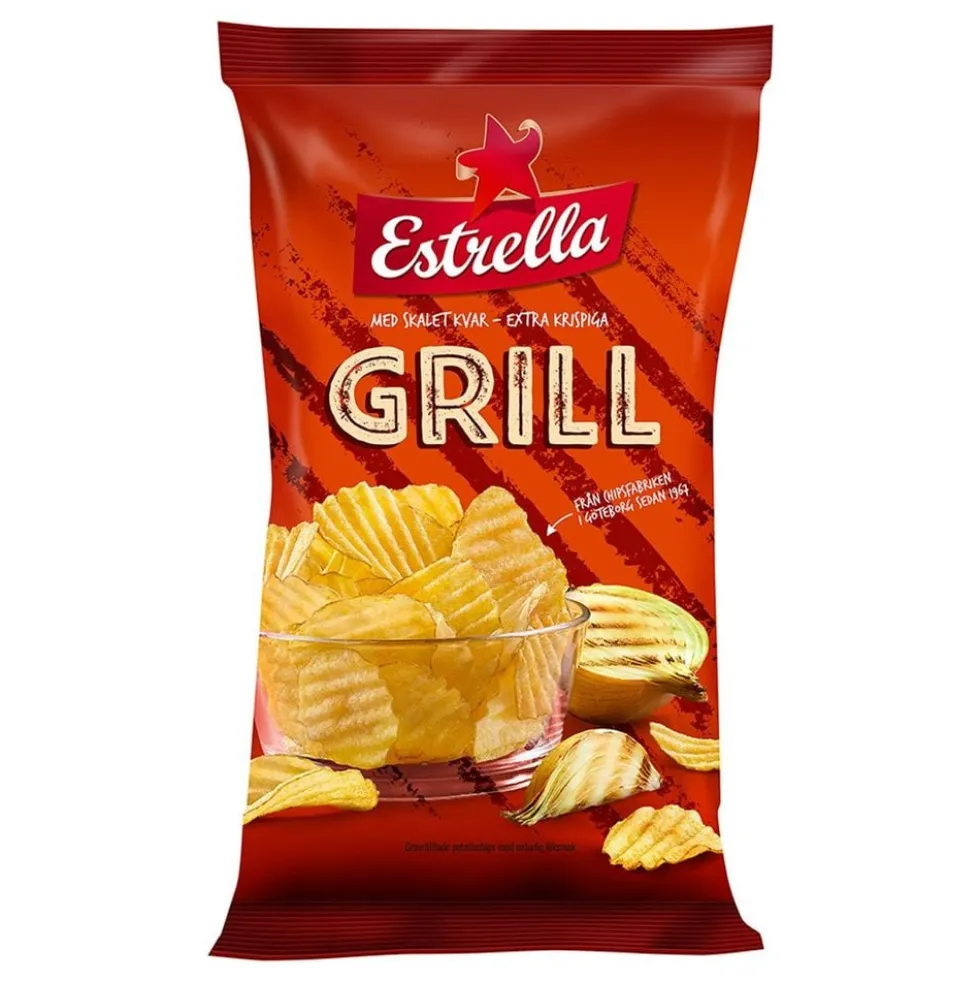 Estrella Grill Chips Storpak