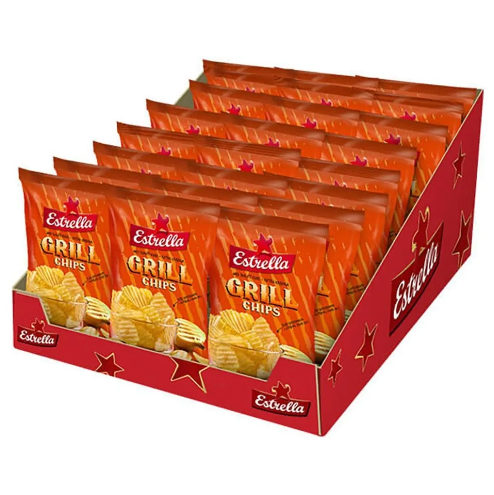 Estrella Grill Chips Storpak