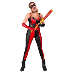 Evil Harlequin Jumpsuit Kostume