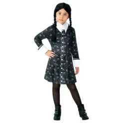 Familien Addams Wednesday Børnekostume