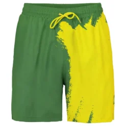 Farveskiftende Badeshorts Grøn/Gul