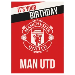 Fødselsdagskort Manchester United