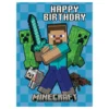 Fødselsdagskort Minecraft World