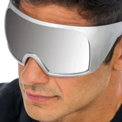 Festivalbriller Cyber Silver med Spejlvisir