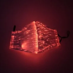 Fiberoptisk LED Mundbind