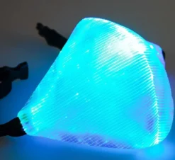 Fiberoptisk LED Mundbind