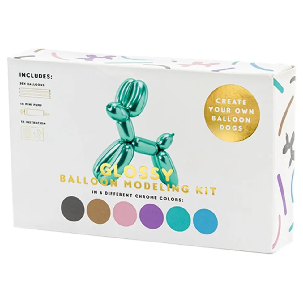 Figurballoner Krom Mix Sæt