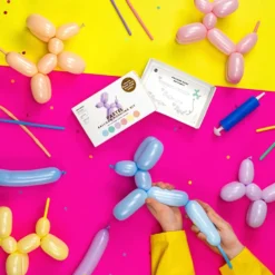 Figurballoner Pastel Mix Sæt
