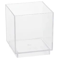 Fingerfood-forme Kubik Transparent