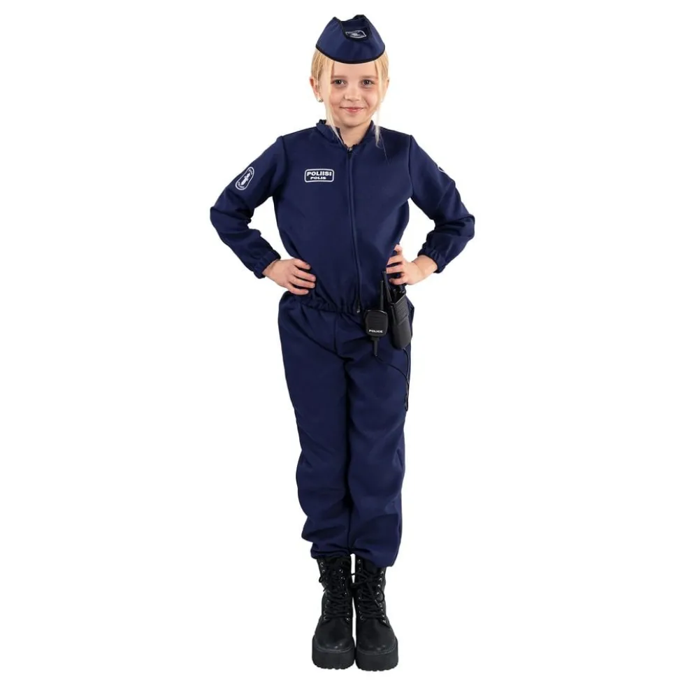 Finsk Politi Børnekostume