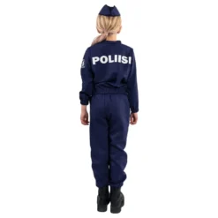 Finsk Politi Børnekostume