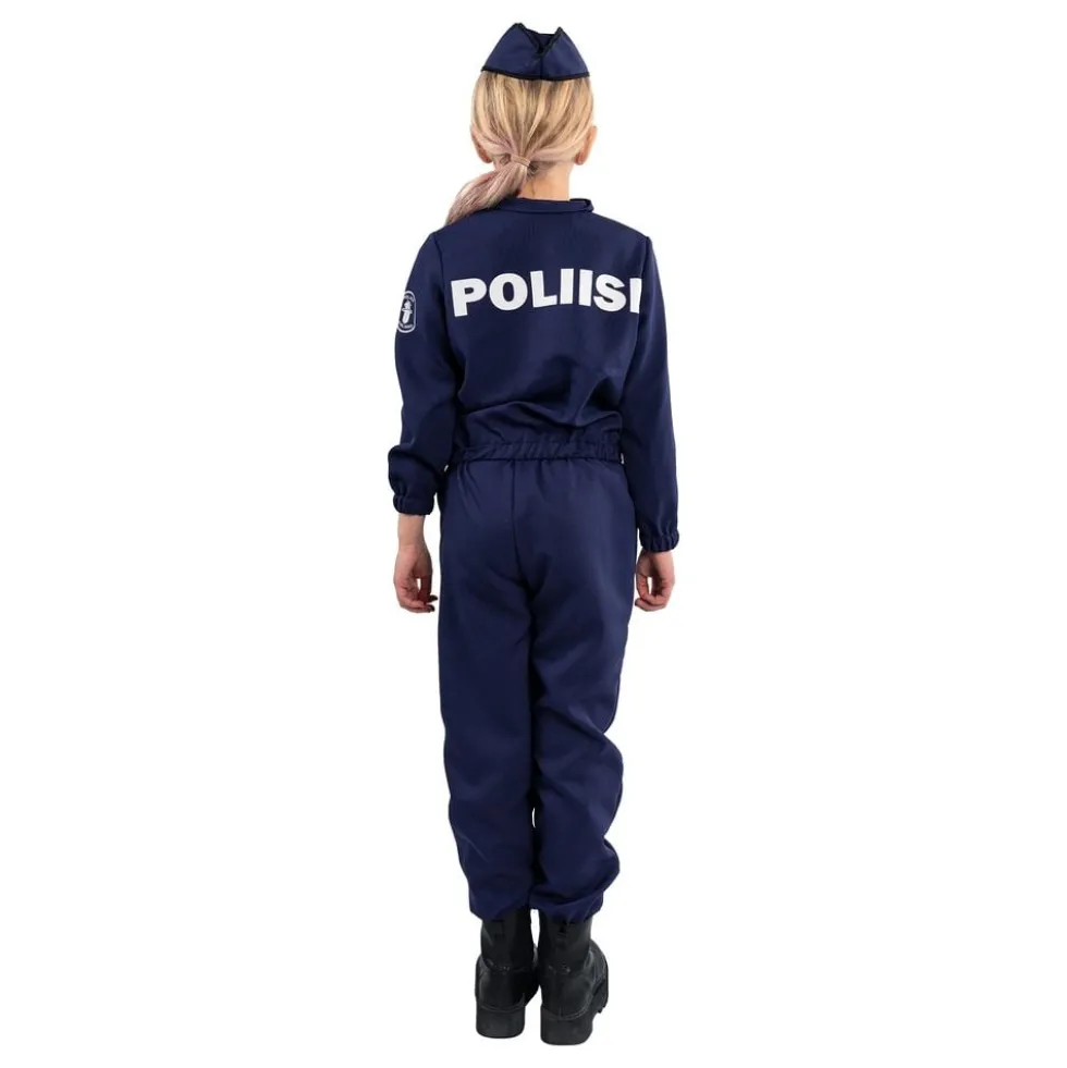 Finsk Politi Børnekostume