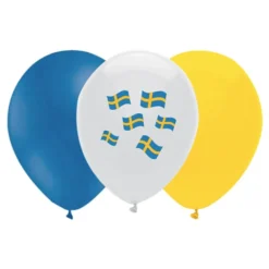 Flagballoner Sverige