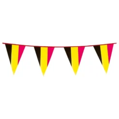 Flagguirlande Belgien