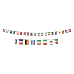 Flagguirlande Internationale Flag