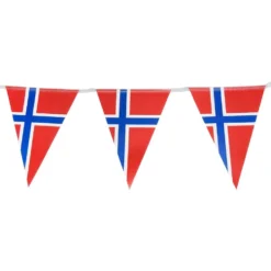 Flagguirlande Norske Flag